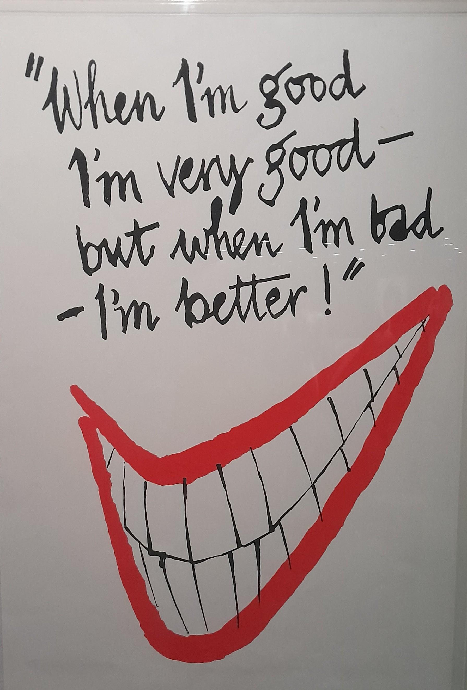 Quote from Mae West 